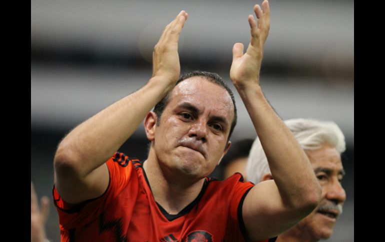 Blanco jugó en el Tri, el América, Puebla y Valladolid, de España. NTX / ARCHIVO