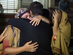 Los efectos del calor estuvieron agravados por cortes de energía eléctrica que afectaron la distribución de agua. AFP / A. Hassan
