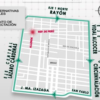 Vivienda se derrumba en el centro de Ciudad de México