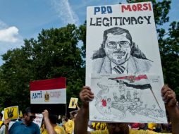 Las relaciones entre EU y Egipto se enfriaron tras el derrocamiento por el ejército del presidente Mohamed Mursi en 2013. AFP / ARCHIVO