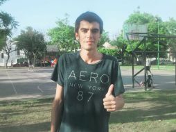 Jorge Zambrano probó con el voleibol, pero se decantó por el futbol. EL INFORMADOR / R. Alarcón