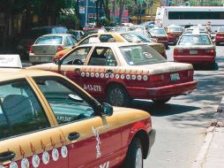 Taxis. En lucha con Uber. EL FINANCIERO ARCHIVO  /