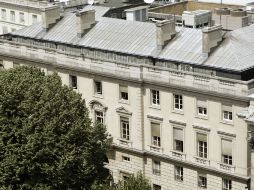 Embajada de Eu en París.Jacques Chirac, Nicolas Sarkozy y François Hollande habrían sido víctimas de espionaje por parte de la NSA. AFP /