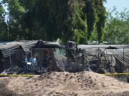 Autoridades de Mexicali indagan si el incendio fue provocado. AP / C. Torres