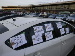 En las últimas semanas casi 100 conductores de Uber han sufrido ataques. AFP / T. Samson