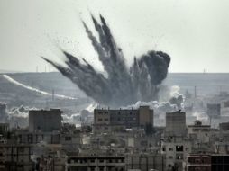 Las fuerzas kurdas, apoyadas por los peshmerga de Iraq y la coalición internacional, expulsaron al EI de la ciudad en enero pasado. AFP / ARCHIVO