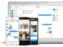 La pantalla de inicio de la aplicación ahora dará la bienvenida con el mensaje 'No en Facebook'. ESPECIAL / messenger.com