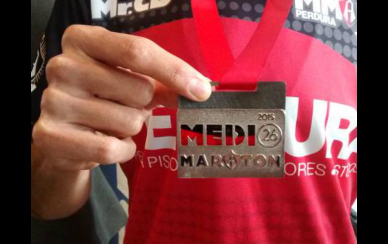 Esta es la medalla que se otorgará a los atletas participantes. EL INFORMADOR / A. Rodríguez