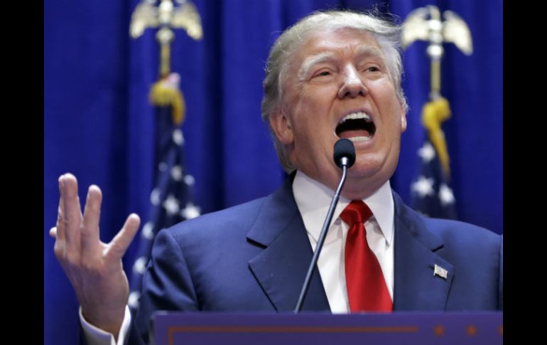 Las declaraciones de Trump contra los mexicanos desataron una ola de críticas hacia el magnate. AP / ARCHIVO