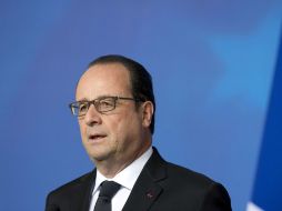 El mandatario francés llama a no ceder ante el temor y generar conjeturas inadmisibles. AFP / A. Jocard