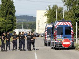 Según investigaciones, el sospechoso tenía por objetivo hacer explotar la fábrica de gas. EFE / S. Nogier