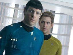 Zachary Quinto interpreta a Mr. Spock y Chris Pine al capitán James T. Kirk. ESPECIAL / Paramount Pictures