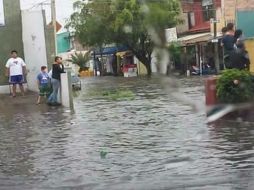 Aún no se tiene el dato exacto de cuántas casas resultaron afectadas por la lluvia del viernes. TWITTER / @elvinidas
