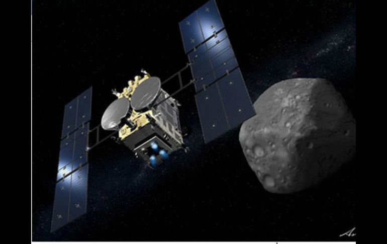 Los materiales extraterrestres se almacenarán en contenedores llenos de nitrógeno para evitar que entren en contacto con la atmósfera. ESPECIAL / global.jaxa.jp