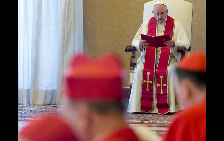 Francisco dijo estar entristecido por la pérdida tan trágica de vidas. AP / ESPECIAL