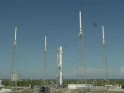La nave Dragón transportaba más de dos y media toneladas de suministros, equipos y experimentos, incluyendo una gran pieza mecánica. TWITTER / @SpaceX