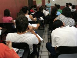 Además, se estima que 12 mil 454 alumnos no acuden a presentar su examen. EL INFORMADOR / ARCHIVO