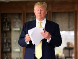 La entrevista con Telemundo fue una de las dos que Trump concedió este domingo a las cadenas de televisión de EU. AP / ARCHIVO