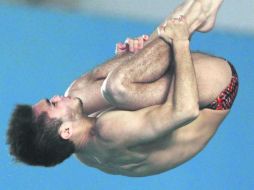 Iván García consiguió su pase ayer, al ganar en la plataforma de 10 metros en el Campeonato Nacional de primera fuerza. MEXSPORT /