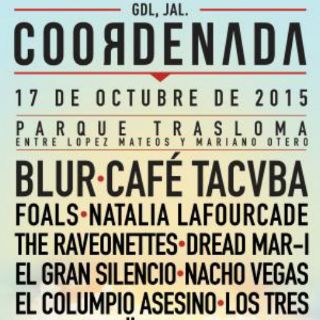 Revelan cartel del Festival Coordenada 2015