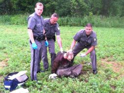 Sweat fue atrapado a más de 60 kilómetros de la cárcel de Clinton, en Dannemora. AP /