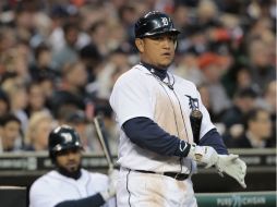 Miguel Cabrera, ganador en 2012 de la triple corona de bateo, surgió de los semilleros de la MLB en Venezuela. EFE / ARCHIVO