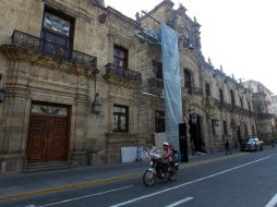 El peritaje de Protección Civil arroja que la infraestructura del Palacio de Gobierno se encuentra en buenas condiciones. EL INFORMADOR / ARCHIVO