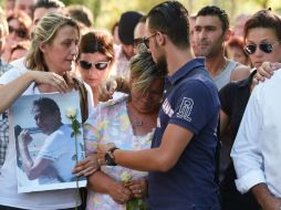 Salhi está acusado de decapitar a su jefe, Herve Cornara, el pasado 26 de junio. Este martes, familiares marchan exigiendo justicia. AFP / P. Desmazes