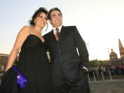 Castañeda dice que no va a responder a nada acerca del divorcio, ya que esas son cosas que pertenecen solamente a dos personas. EL INFORMADOR / ARCHIVO