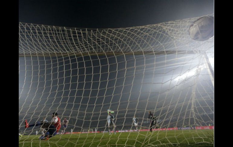El Argentina 6-1 Paraguay es el partido con más anotaciones, seguido por el Chile 3-3 México. EFE / J. Bizerra