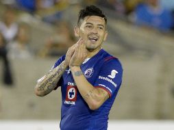 Rogelio Chávez anotó el primer penal que dio el triunfo a la Máquina. MEXSPORT / V. Posadas