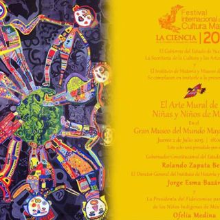 Niños indígenas mexicanos exhibirán murales en Yucatán