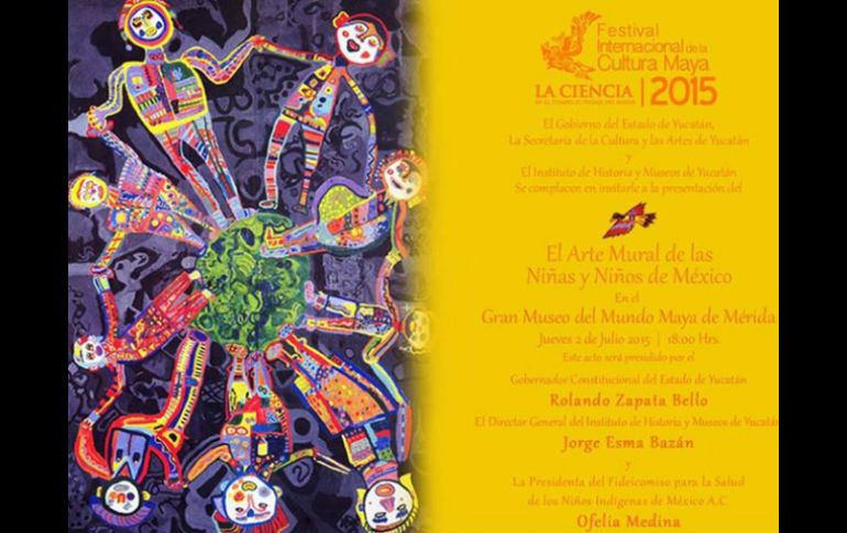 Participaron menores con discapacidad también en este taller. FACEBOOK / Gran Museo del Mundo Maya