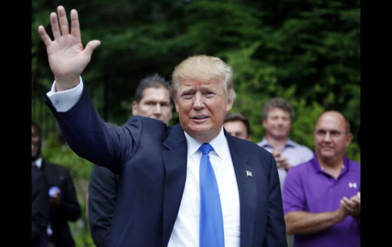 Todo comenzó cuando Trump afirmó en su destape presidencial por Estados Unidos que México no manda a lo mejor. AP / ARCHIVO