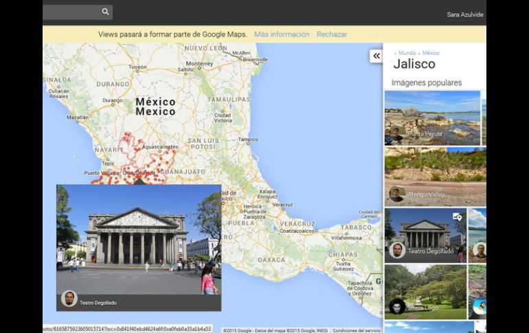 Imágenes en 360 grados permiten acceder a sitios donde no llega el tránsito vehicular. ESPECIAL / google.com/maps