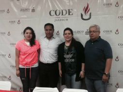 Zavala (3 i-d) regresó a competir por Jalisco desde este jueves. EL INFORMADOR / R. Alarcón