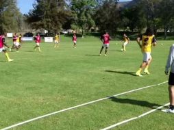 La UdeG sigue con su preparación de cara al arranque del Torneo Apertura 2015 del Ascenso MX. TWITTER / @LeonesNegrosCF