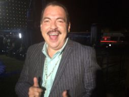 El cantante fue invitado al festejo del 50 aniversario de La Original Banda El Limón. EL INFORMADOR / E. Esparza