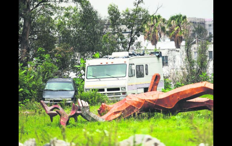 Descuido. El predio donde se ubicaba el edificio de la FEG luce abandonado. EL INFORMADOR / F. Atilano
