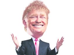 El castillo de dólares que Donald ha cosechado parece visualizar una decadencia en serie. EL INFORMADOR / M. Valencia