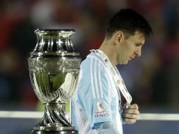 Messi ganó dos Mundiales Sub-20 y el oro en Beijing 2008, pero con la Selección Mayor Argentina no se ha coronado. AP / N. Pisarenko