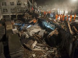 Hasta el momento se desconoce la causa del derrumbe, pero ya hay una investigación al respecto. AFP / ESPECIAL