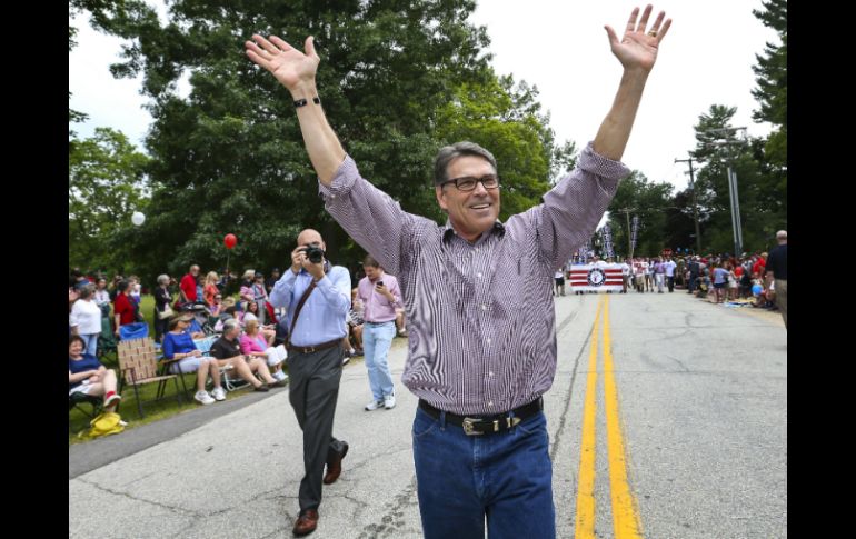 Rick Perry aseveró que Trump no representa al partido republicano. AP / ARCHIVO