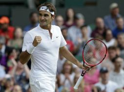 Roger Federer logra su cometido en menos de hora y media. AP / A. Grant