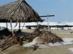 Aún no se puede precisar que tan intensas pudieran ser el oleaje por lo que pidió a la población permanecer atenta. NTX / ARCHIVO