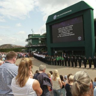 Wimbledon honra a víctimas de atentados en Londres