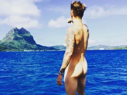 El intérprete de 'Baby' sube la foto con la leyenda 'Miren'. FACEBOOK / Justin Bieber