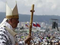 El Pontífice recordó que se debe promover la comunicación y el diálogo. AP / G. Borgia