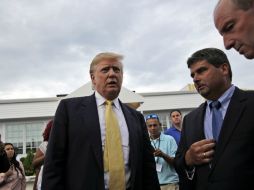 Trump ha causado controversia por sus comentarios contra los mexicanos. AP / S. Wenig