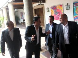Los alcaldes de la ZMG y Aristóteles Sandoval se reunieron este martes. EL INFORMADOR / A. Hinojosa